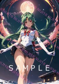 53セーラープルート美少女戦士セーラームーン アニメ A4 ポスター 0101F
