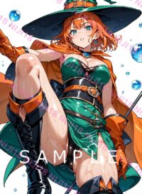 29　魔法使い　女　女魔法使い　ドラゴンクエスト　ドラクエ　 0105K