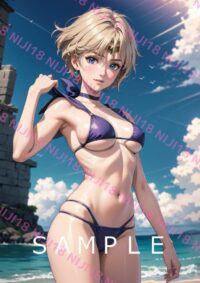 161セーラーウラヌス　美少女戦士セーラームーン アニメ A4 ポスター 01060