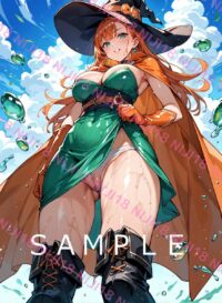 32　魔法使い　女　女魔法使い　ドラゴンクエスト　ドラクエ　 0106N
