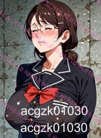 641　化物語 羽川翼 アニメ A4 ポスター 010ZX