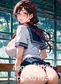 636　化物語 羽川翼 アニメ A4 ポスター 0111H