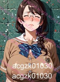 605　化物語 羽川翼 アニメ A4 ポスター 0114L