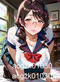 601　化物語 羽川翼 アニメ A4 ポスター 0114M