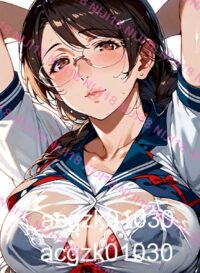 616　化物語 羽川翼 アニメ A4 ポスター 0114W