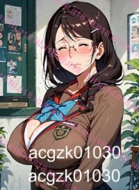 608　化物語 羽川翼 アニメ A4 ポスター 0114Y