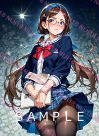 499　真希波・マリ・イラストリアス エヴァンゲリオン A4 ポスター011DZ