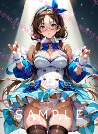 490　真希波・マリ・イラストリアス エヴァンゲリオン A4 ポスター011FL