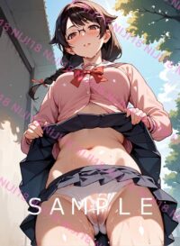 338　化物語 羽川翼 アニメ A4 ポスター 011H5