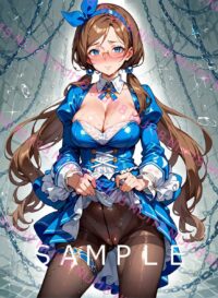 457　真希波・マリ・イラストリアス エヴァンゲリオン A4 ポスター011LD