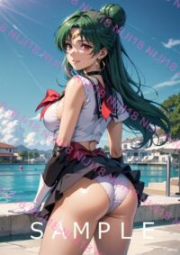 102セーラープルート美少女戦士セーラームーン アニメ A4 ポスター 011UR