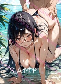 324　化物語 羽川翼 アニメ A4 ポスター 011UY