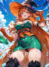 33　魔法使い　女　女魔法使い　ドラゴンクエスト　ドラクエ　 011WA