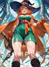 35　魔法使い　女　女魔法使い　ドラゴンクエスト　ドラクエ　 011WF