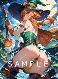 10　魔法使い　女　女魔法使い　ドラゴンクエスト　ドラクエ　 011X0
