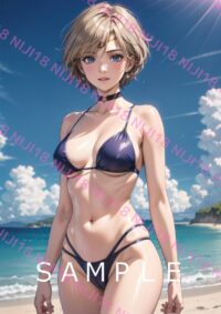 160セーラーウラヌス　美少女戦士セーラームーン アニメ A4 ポスター 011XT