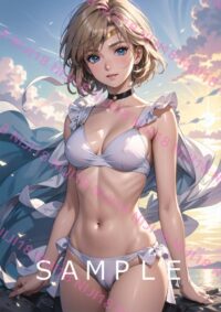 163セーラーウラヌス　美少女戦士セーラームーン アニメ A4 ポスター 011XV