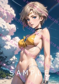 162セーラーウラヌス　美少女戦士セーラームーン アニメ A4 ポスター 011XW