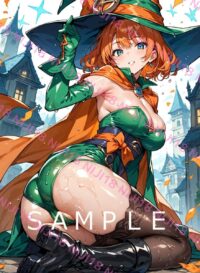 13　魔法使い　女　女魔法使い　ドラゴンクエスト　ドラクエ　 011Y5