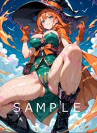 26　魔法使い　女　女魔法使い　ドラゴンクエスト　ドラクエ　 011YO