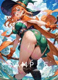 12　魔法使い　女　女魔法使い　ドラゴンクエスト　ドラクエ　 0120N