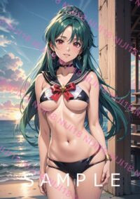 114セーラープルート美少女戦士セーラームーン アニメ A4 ポスター 0120R