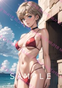 174セーラーウラヌス　美少女戦士セーラームーン アニメ A4 ポスター 01212