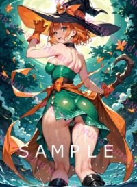 7　魔法使い　女　女魔法使い　ドラゴンクエスト　ドラクエ　 0122M