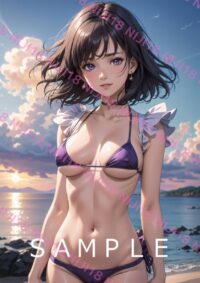 230セーラーサターン美少女戦士セーラームーン アニメ A4 ポスター 01264