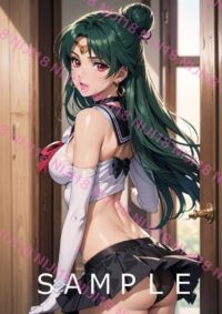 86セーラープルート美少女戦士セーラームーン アニメ A4 ポスター 0127D