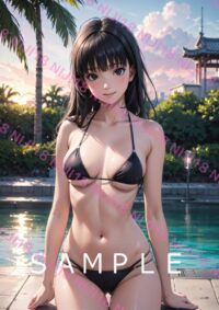 123アマガミ　A4サイズ ポスター 012IF
