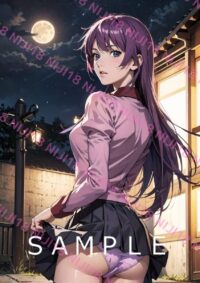 2　化物語 戦場ヶ原ひたぎ アニメ A4 ポスター 012Y5