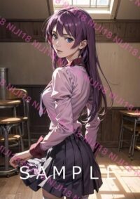 1　化物語 戦場ヶ原ひたぎ アニメ A4 ポスター 012YP