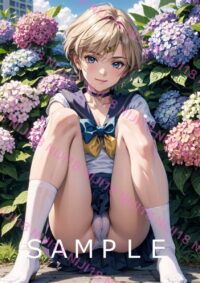 81セーラーウラヌス　美少女戦士セーラームーン アニメ A4 ポスター 0131D