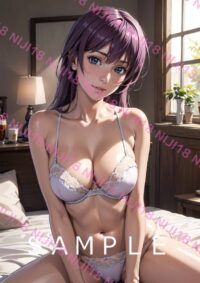 15　化物語 戦場ヶ原ひたぎ アニメ A4 ポスター 0132S