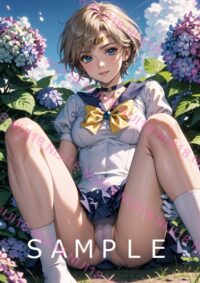 90セーラーウラヌス　美少女戦士セーラームーン アニメ A4 ポスター 01398