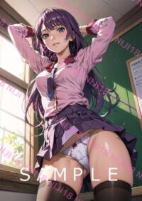 21　化物語 戦場ヶ原ひたぎ アニメ A4 ポスター 013A3