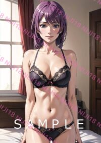 12　化物語 戦場ヶ原ひたぎ アニメ A4 ポスター 013A9