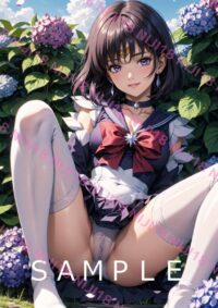 142セーラーサターン美少女戦士セーラームーン アニメ A4 ポスター 013BC