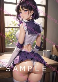 93セーラーサターン美少女戦士セーラームーン アニメ A4 ポスター 013VB