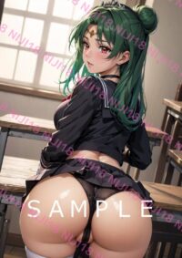 30セーラープルート美少女戦士セーラームーン アニメ A4 ポスター 013VJ