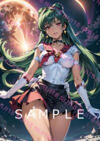 59セーラープルート美少女戦士セーラームーン アニメ A4 ポスター 013WQ