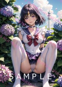 130セーラーサターン美少女戦士セーラームーン アニメ A4 ポスター 013WZ