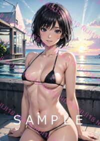 15 アマガミ　A4　ポスター 013XC