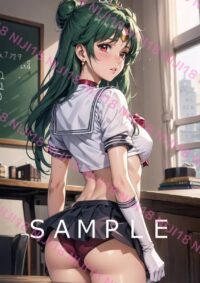 32セーラープルート美少女戦士セーラームーン アニメ A4 ポスター 013Y5