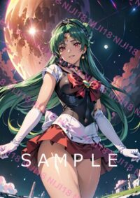 54セーラープルート美少女戦士セーラームーン アニメ A4 ポスター 013Z4
