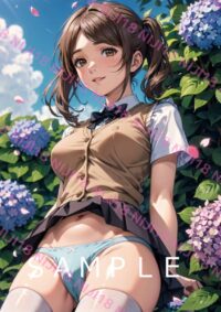 65アマガミ　A4サイズ ポスター 013ZA