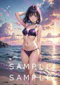 49セーラーサターン美少女戦士セーラームーン アニメ A4 ポスター 014BW