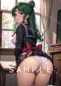 33セーラープルート美少女戦士セーラームーン アニメ A4 ポスター 014DL