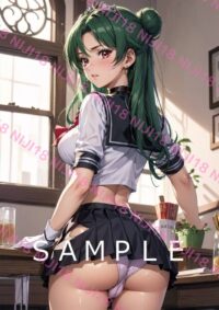 41セーラープルート美少女戦士セーラームーン アニメ A4 ポスター 014E1